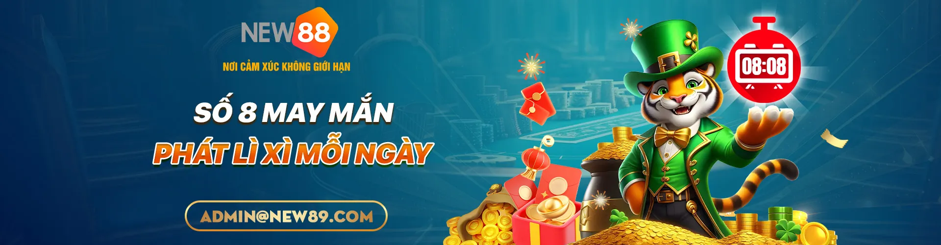New88 số 8 may mắn rước lixi